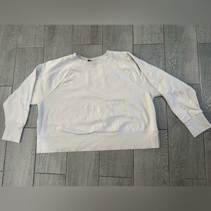 Nike Cream Nike embossed Nike logo crewneck